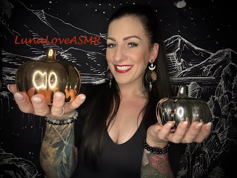 ASMR 🎃 Pumpkin' Tapping, Whispered TRUE Reddit Scary Stories 👻 & Lotion sounds🤝 !