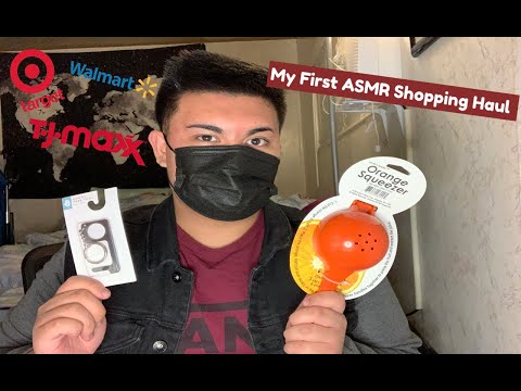 ASMR Shopping Haul What I Got (Tapping Sounds)