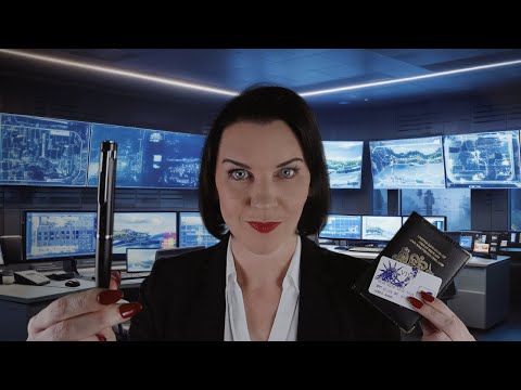 ASMR Spy (checking for bugs and kitting you out, lots of lights and personal attention)