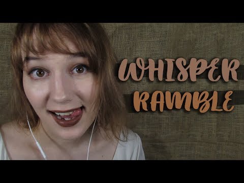 ASMR Whisper Ramble about Sims (Close Up Ear to Ear)