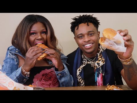My Son Brought POPEYES Over CHICKEN SANDWICH ASMR EATING SOUNDS