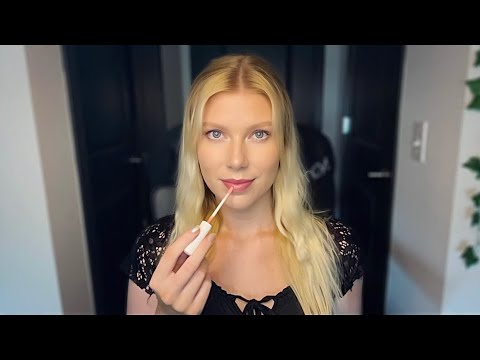 Hyping You Up in ASMR| Positive Affirmations w/ Kisses😚 (thunderstorm sounds)
