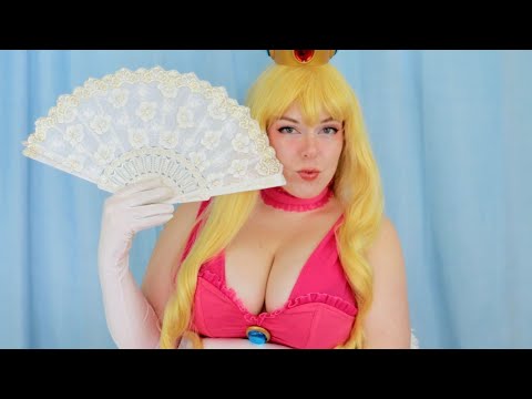 ASMR | Princess Peach Thanks You for Rescuing Her *PLOT TWIST* (kissing, face tracing)