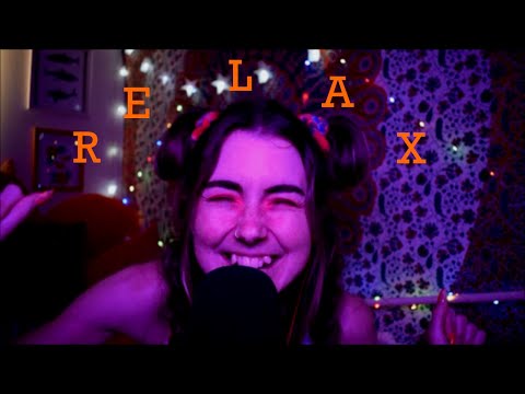 background asmr: tapping and trigger words to help you relax 🧡