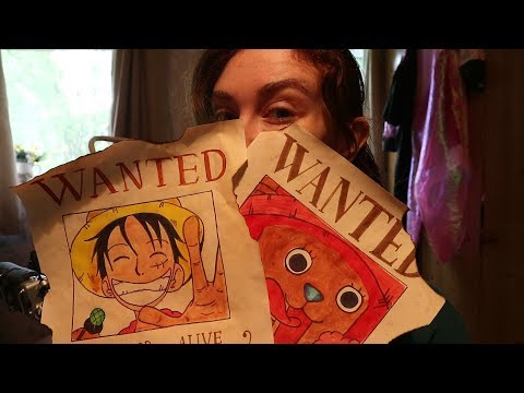 Making One Piece Posters (ASMR)