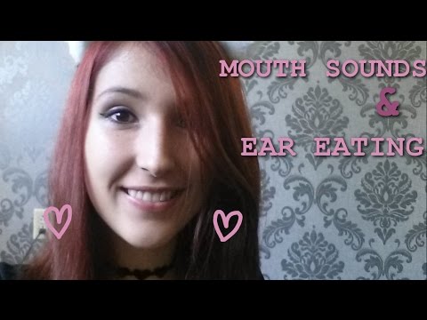 ASMR - EAR EATING / WET MOUTH SOUNDS ~ Kitten Devours Your Ears, Omnomnom, Mouthsounds & Licking ~