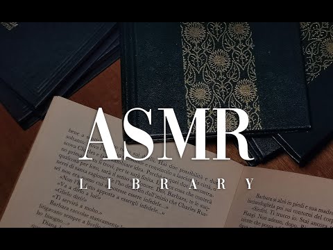 ASMR Library 📚 Fall asleeep in 4 MINUTES. Typing. Page Flipping 📖 Book sounds. АСМР Библиотека.