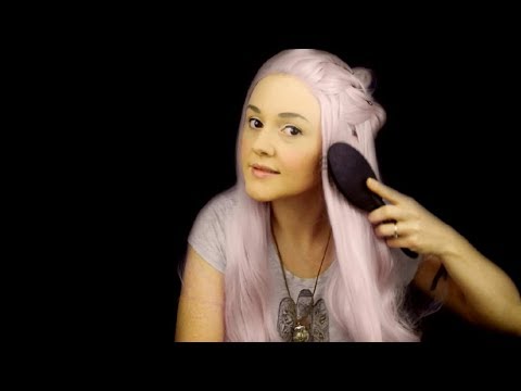 Tingly - ASMR Hair Brushing / Hair Play (Wig Review)