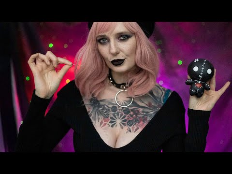 ASMR Goth Girlfriend Put You to Rest - Roleplay