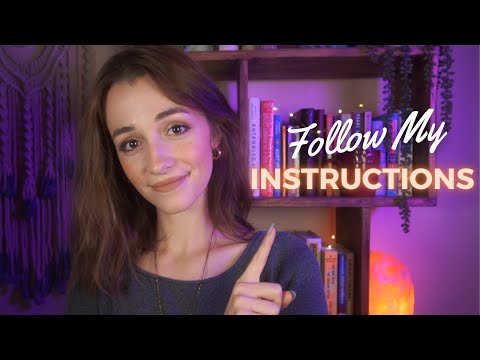 ASMR | Follow My Instructions For Sleep! 🌙