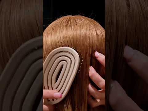 ASMR | How tingly is this sound 😍😴 #asmrshorts #hairbrushing