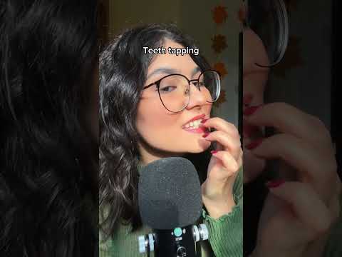 ASMR 💦10 mouth sounds in 60 seconds🫦 (spit painting, teeth tapping, spoolie, tongue swirling)
