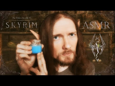 АСМР Скайрим ❄ Эльф ученик алхимика / ASMR Skyrim ❄ Elf alchemist's apprentice