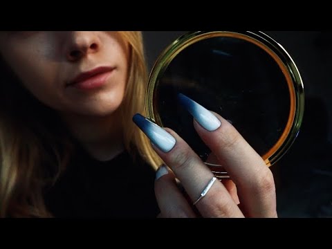 ASMR Hand Movements Whispering & Tapping Long Nails | Hypnosis Guided Meditation