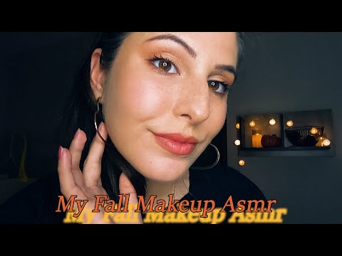 АСМР Есенен Грим🍂АСМР На Български🍂ASMR Doing My Fall Makeup | Close Up Whispering