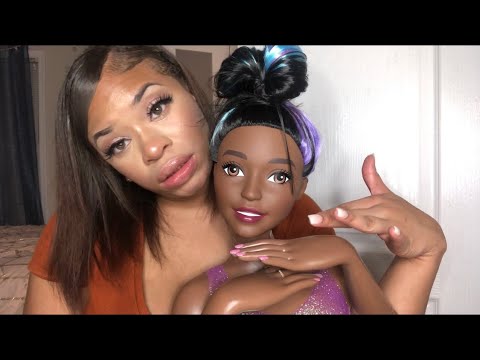 ASMR | Ratchet Hairstylist Gum Chewing| Cosmetology Class