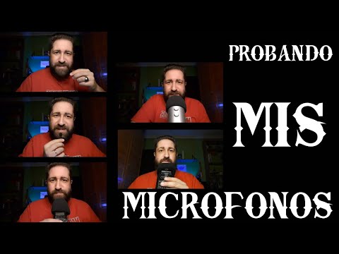 ASMR EN ESPAÑOL - PROBANDO TODOS MIS MICRÓFONOS