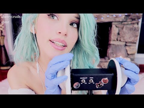 ASMR - Tingle Shop // Tingly Tape! // Glove Ear cupping // Tapping