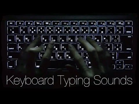 [ASMR] タイピング音② Keyboard Typing Sounds (声なし-No Talking)[音フェチ]