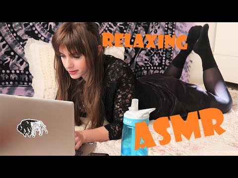 ASMR KEYBOARD TYPING AND GUM CHEWING - NO TALKING - RELAXING WATCH