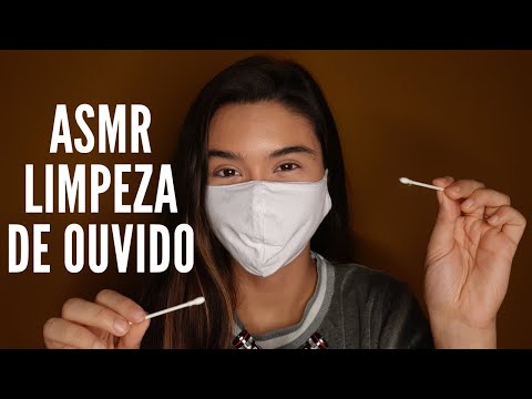 ASMR ROLEPLAY BINAURAL: LIMPANDO SEUS OUVIDOS -  CLEANING YOUR EARS (Ear to Ear)