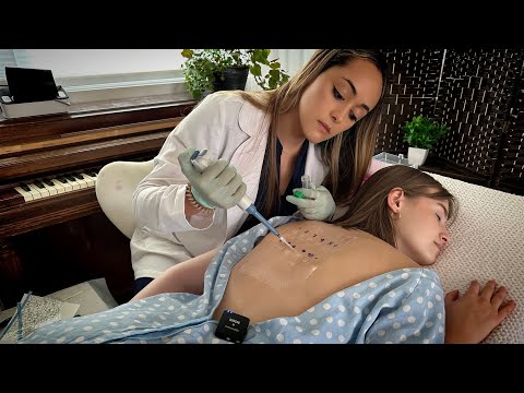 ASMR Allergy Patch Test & Skin Check [Minimal Talking] | ASMR Soft Spoken Real Person Roleplay