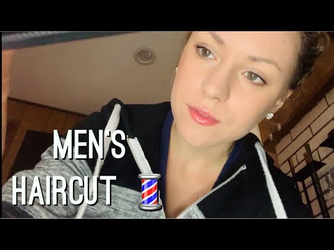 Whispered Mens Haircut Roleplay | ASMR Relaxing Mens Shave & Haircut Roleplay | Shaving Sounds