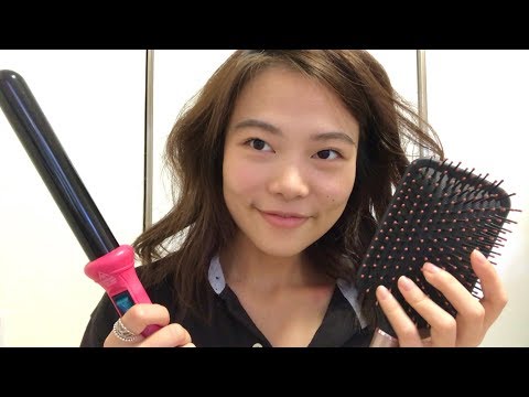 ASMR Back To School Series! Doing Your Hair (pt1)