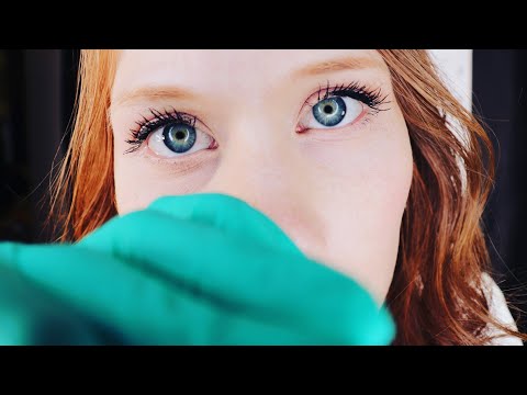 ASMR Doctor Cranial Exam For Concussion | Personal Attention  Emergency ASMR