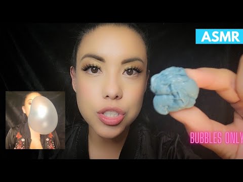 ASMR|[FriendsGiving: Viewer Reqst] Hubble Gum Bubbles Only