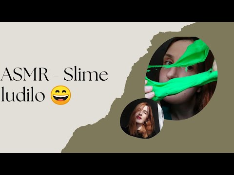 ASMR - Satisfying slime asmr #satisfying #slime 💚