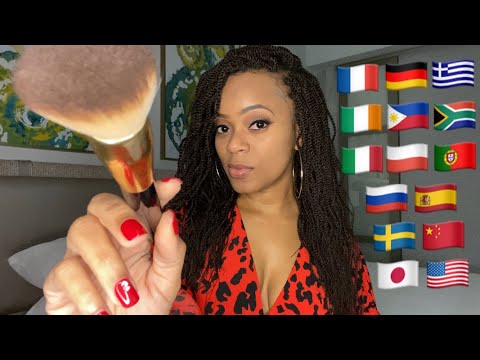 🌙 ASMR 🌙 "Goodnight" in 15 Different Languages w/ Face Brushing ❤️🇫🇷 🇩🇪🇬🇷 🇮🇪🇵🇭 🇿🇦🇮🇹🇵🇱🇵🇹🇷🇺🇪🇸🇸🇪🇨🇳🇯🇵🇺🇸
