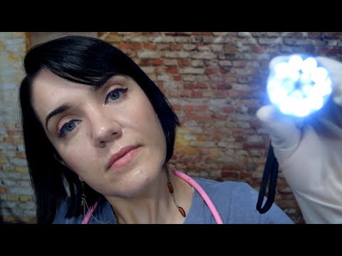 ASMR Medical Exam for Chest Pain