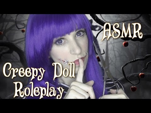 ASMR/ Creepy Doll Roleplay /Halloween/ ear to ear/ español