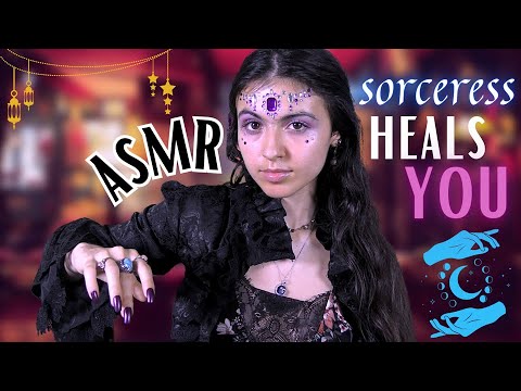 ASMR || sorceress heals your energy