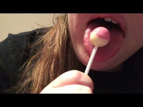 ASMR || Lollipop Licking | Fast Licking, Wet Mouth Sounds 🍭