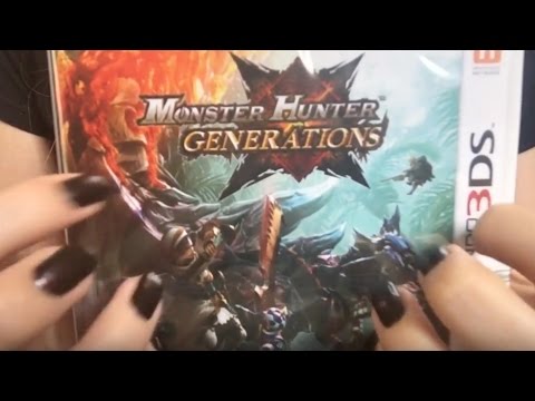 ASMR Monster Hunter Generations Unboxing