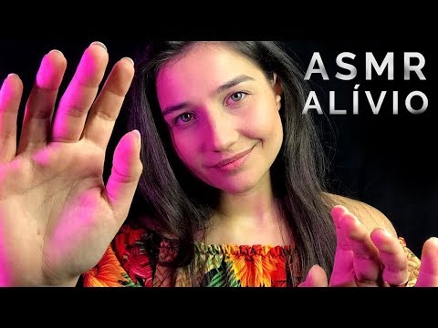 ASMR 1 HORA: ALÍVIO DA DOR E TENSÃO PARA RELAXAR E DORMIR BEM (Sussurros + Mouth Sounds) Português