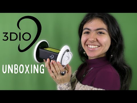 ASMR || unboxing & reviewing the 3dio FS XLR