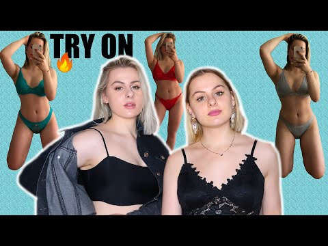 SEXY LINGERIE TRY ON HAUL I Loungeunderwear 👙