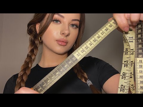 ASMR | Measuring Your Face  🤍 personal attention