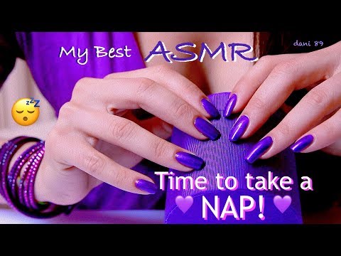 💟 Everything in PURPLE!!! 💜 💤 TIME to take a NAP! 😴 Perfect ASMR sound for Your relaxation! 💜