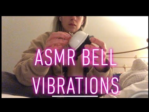 ASMR Bell Vibrations | Repeating Relax and Tapping