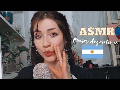 ASMR FRASES ARGENTINAS | Asmr para relajarse
