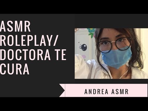 ASMR / Roleplay Doctora cura tus heridas| Tapping| Agua| Andrea ASMR 🦋