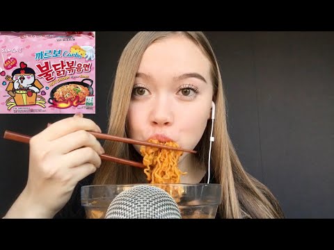 ASMR| MELTED CHEESY CARBO FIRE NOODLES