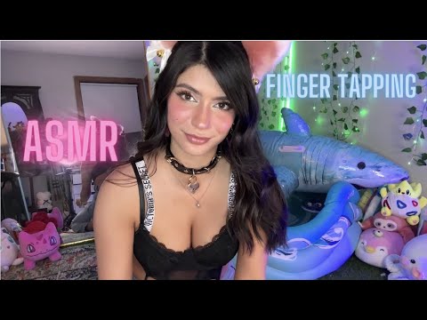 ASMR Finger Tapping Your Face with Changing Objects 🥰🤯 TINGLES GALORE | CORNELIUSTHECAT ASMR
