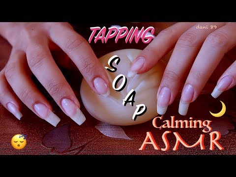 🎧 Best TRIGGER with SOAP 🤩 Ear-to-Ear ASMR: only Nail-TAPPING sound 😴 Tapping side by side ~ CloseUp