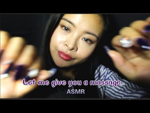 facial massage asmr roleplay | soft lotion sounds asmr + soft talking