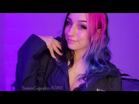 ASMR Tingly Fabric Scratching Sounds Feat. Super Crinkly Jacket